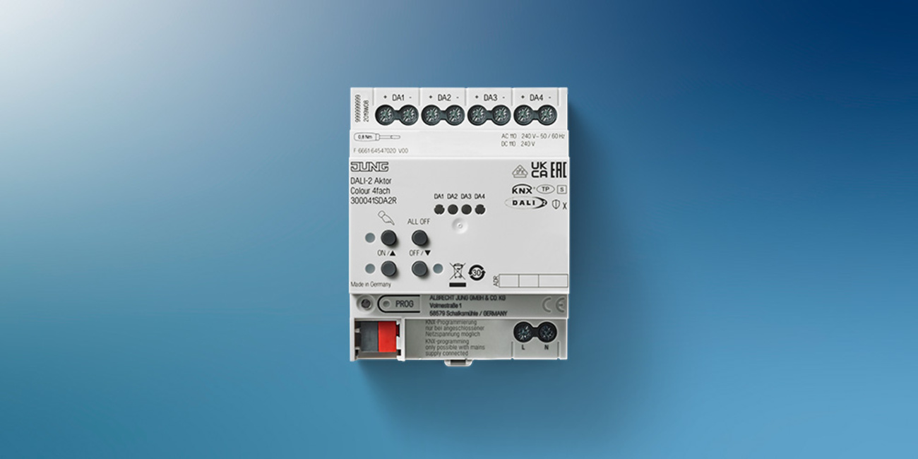 KNX DALI 2 Gateway Colour bei SY Electric GmbH in Niederdorf